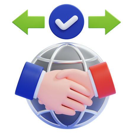 Fair Trade  3D Icon