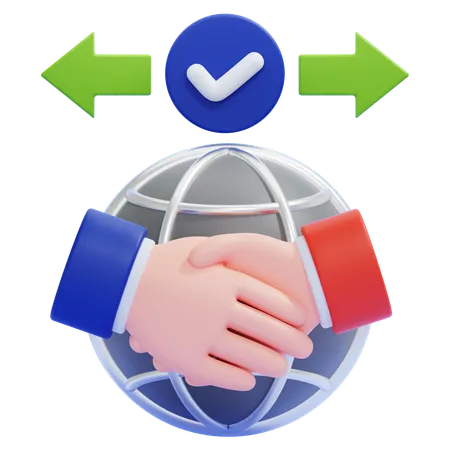 Fair Trade  3D Icon