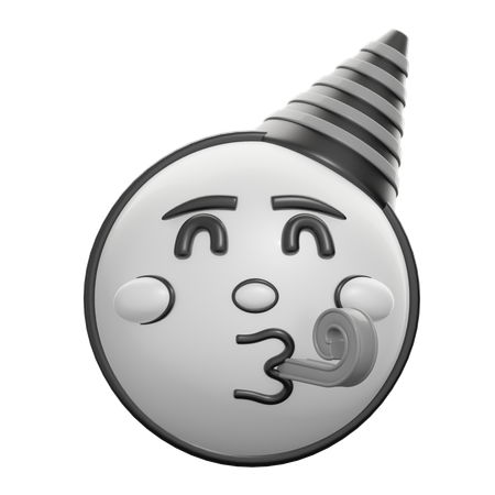 Visage de fête  3D Icon