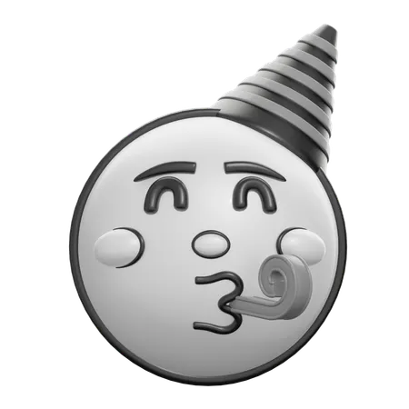 Visage de fête  3D Icon