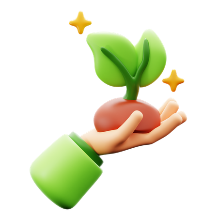Faire pousser plus de plantes  3D Icon