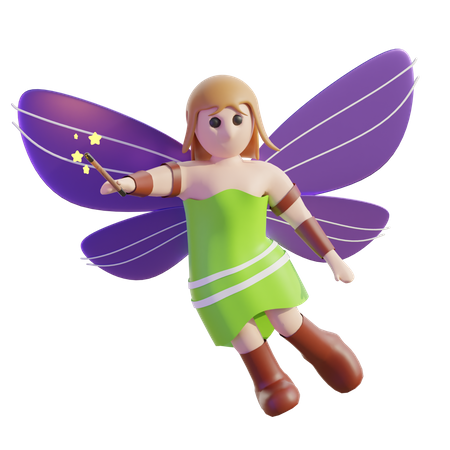 Fairy  3D Icon