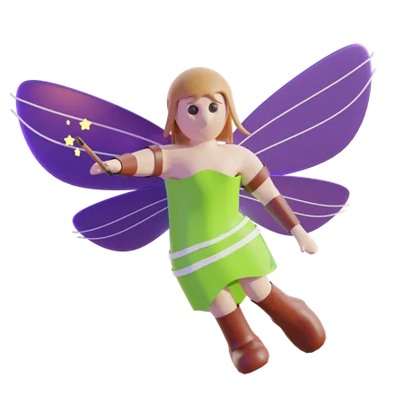 Fairy  3D Icon