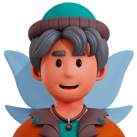Fairy Boy 3D Icon