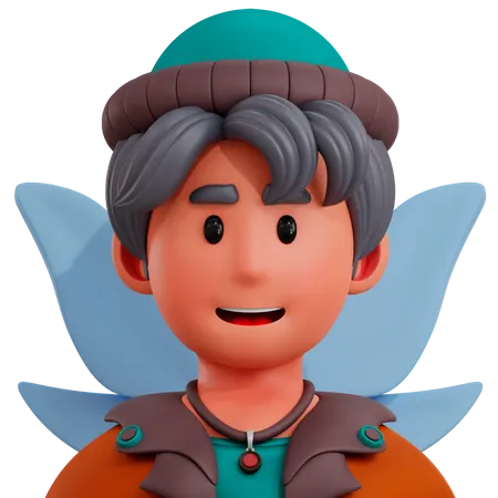 Fairy Boy 3D Icon