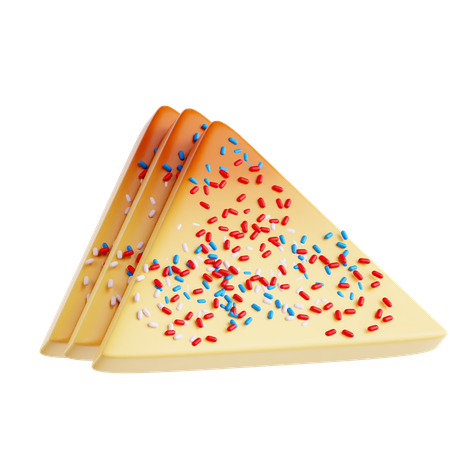 Fairy Bread  3D Icon