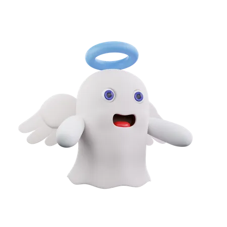 Fairy Ghost  3D Illustration