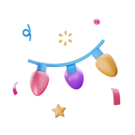 Fairy Lights  3D Icon