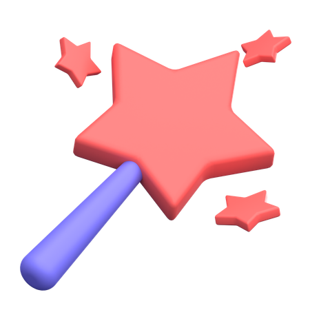 Fairy Magic Wand  3D Icon