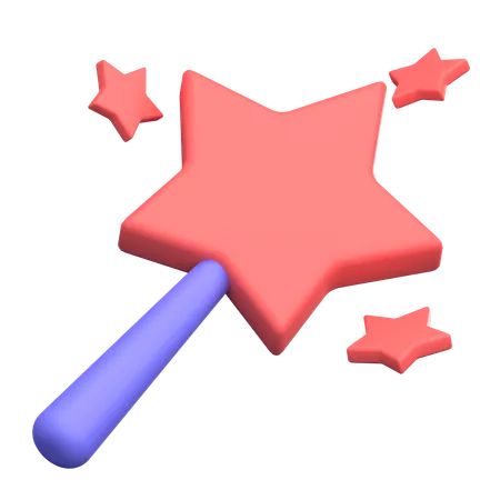 Fairy Magic Wand  3D Icon