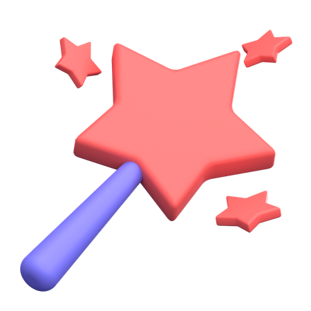 Fairy Magic Wand  3D Icon