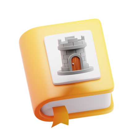 Fairy Tale Book  3D Icon