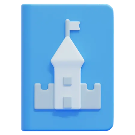 Fairy Tale Book  3D Icon