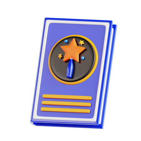 Fairy Tale Book  3D Icon