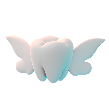 Fairy Tooth  3D Icon