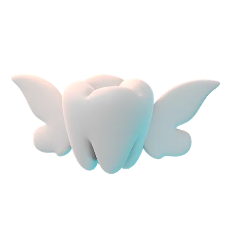 Fairy Tooth  3D Icon