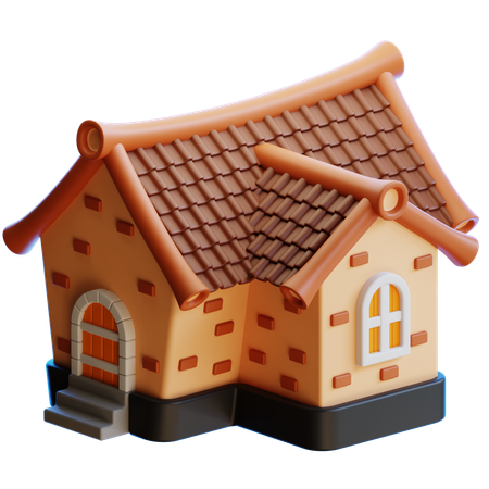 Fairytale House  3D Icon