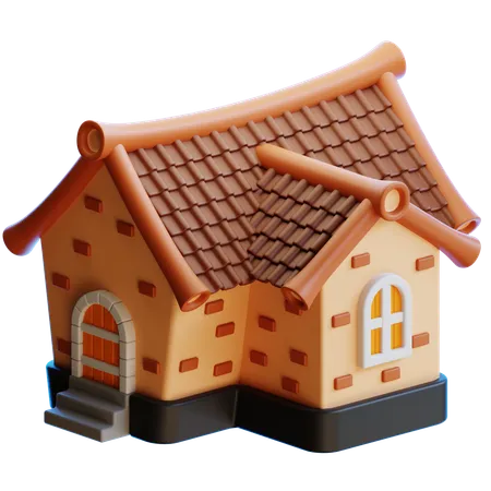 Fairytale House  3D Icon