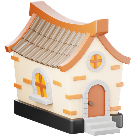 Fairytale House  3D Icon