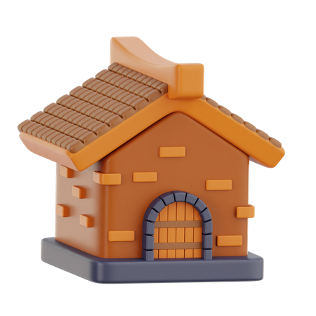 Fairytale House  3D Icon