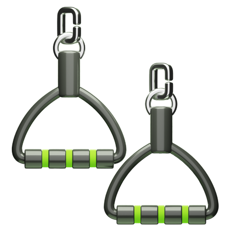 Pegada de faixa de resistência  3D Icon