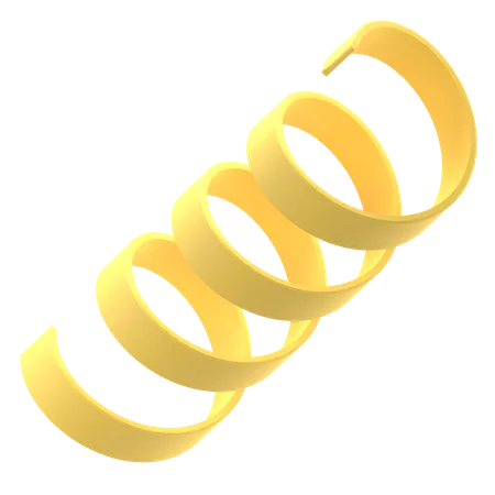 Faixa espiral  3D Icon