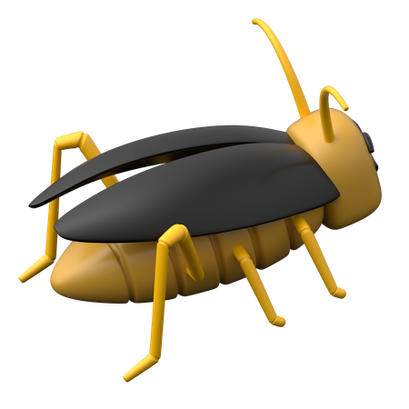 Fake Cockroach Prank  3D Icon