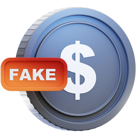 Fake Money  3D Icon