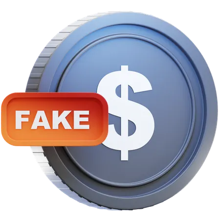 Fake Money  3D Icon