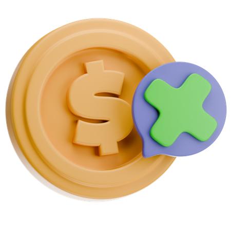 Fake Money  3D Icon