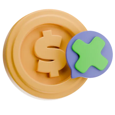 Fake Money  3D Icon