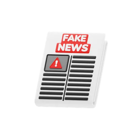 Fake News  3D Icon