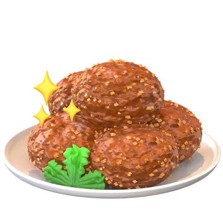 Falafel  3D Icon