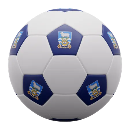 Falkland Islands Ball  3D Icon