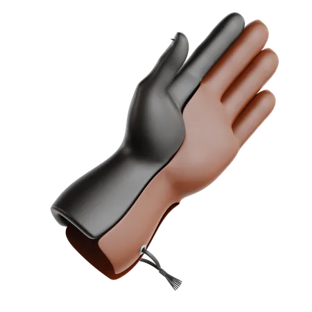 Falknerei Handschuh  3D Icon