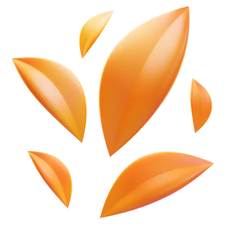 FALL LEAF  3D Icon