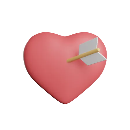 Falling In Love  3D Icon