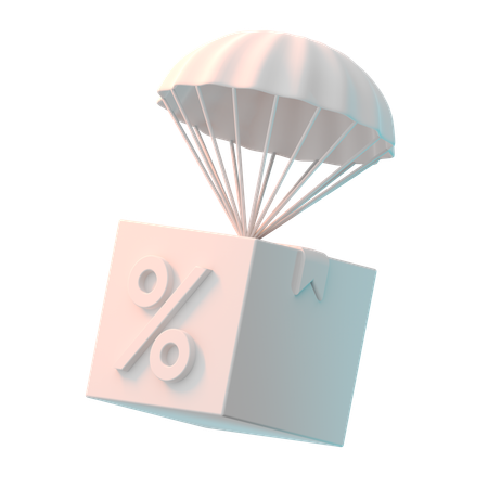 Fallschirm  3D Icon