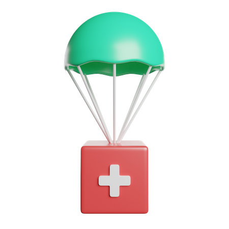 Fallschirm  3D Icon