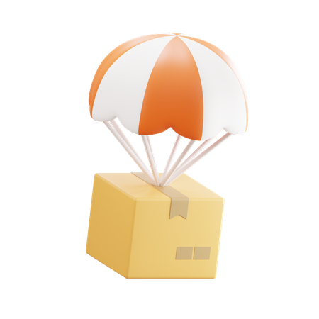 Fallschirmkasten  3D Icon