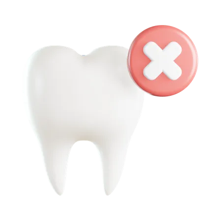 Falsche Zähne  3D Icon