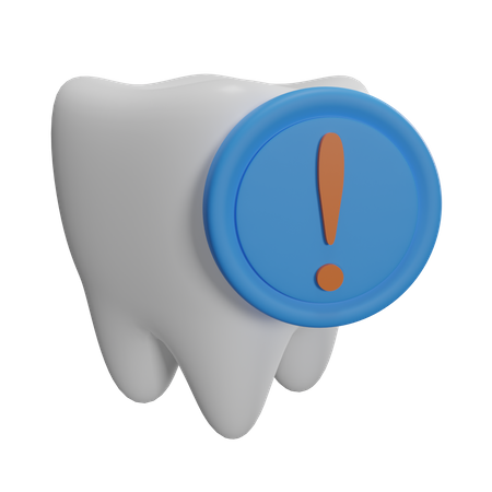 False Teeth  3D Icon