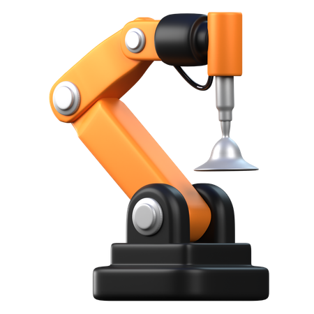 Faltten Robotic Arm  3D Icon