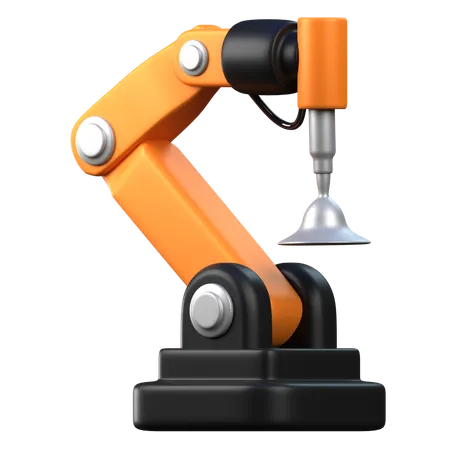 Faltten Robotic Arm  3D Icon