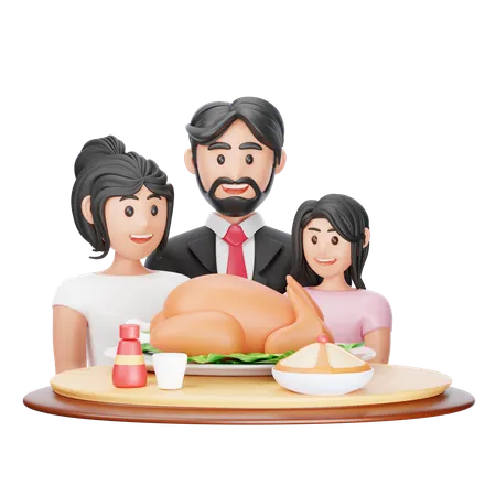 Familia  3D Icon