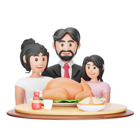 Famille  3D Icon