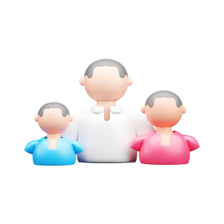 Family  3D Icon