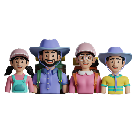 Family Adventure  3D Icon