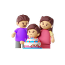 family 3d images