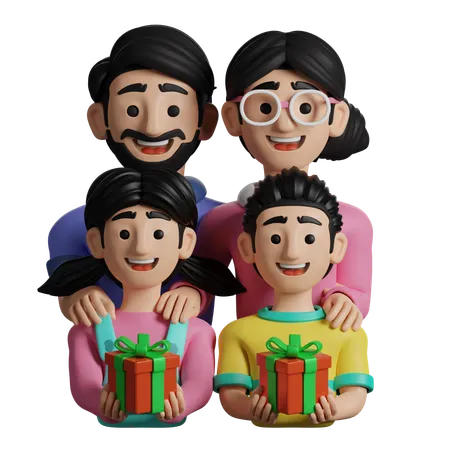 Family Gift  3D Icon